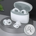 thumbnail image 2 of Open Ear Earbuds Clip on Earbuds Bluetooth 5.4 IPX4 Waterproof Running Headphones Light Weight Comfort Stable Fit Workout Open Ear Headphone Fitness Headphones for Running, 2 of 8
