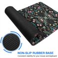 thumbnail image 6 of Long Mouse Pads for Desk,Pioneer Flower Floral Print Pattern Desk Mats on Top Of Desks, Desk Mouse Pad Extra Large with 3mm Non-Slip Base and Stitched Edge for Gaming,Office,Work,Home 47.3"x23.6", 6 of 6
