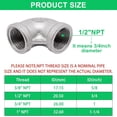 BDKWID-2PCS 90 Degree Elbow 1/2