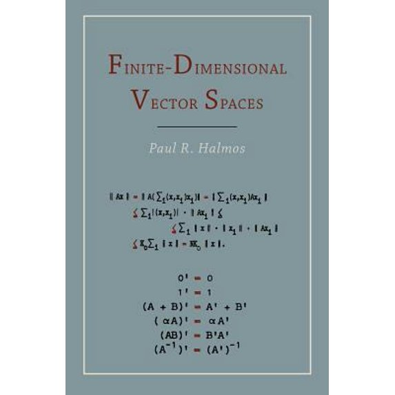 Pre-Owned Finite Dimensional Vector Spaces (Paperback) 1614272816 9781614272816
