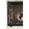 thumbnail image 2 of GHP Group Inc Design Specialties Ivy Glass Black Steel Fireplace Screen 38 X 26, 2 of 3