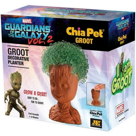 Chia Pet Groot (Guardians of the Galaxy Vol. 2) - Decorative Pot Easy to Do Fun to Grow Chia Seeds