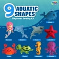 thumbnail image 4 of MOMOTOYS Kids Sewing Kit Toys, DIY Sea Life Plush Craft Supplies for Ages 7-12, 4 of 8