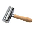 thumbnail image 2 of Rodillo para cuero, herramienta para laminar pegamento, artesanía de cuero, ergonómico, cómodo de sujetar, rodillo de costura, herramienta de platina, 10cm, 2 of 9