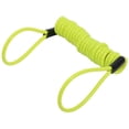 thumbnail image 2 of Disc Lock Cable, Motorcycle Bike Alarm Disc Lock Antitheft Security Spring Reminder Coil Cable(Yellow), 2 of 8
