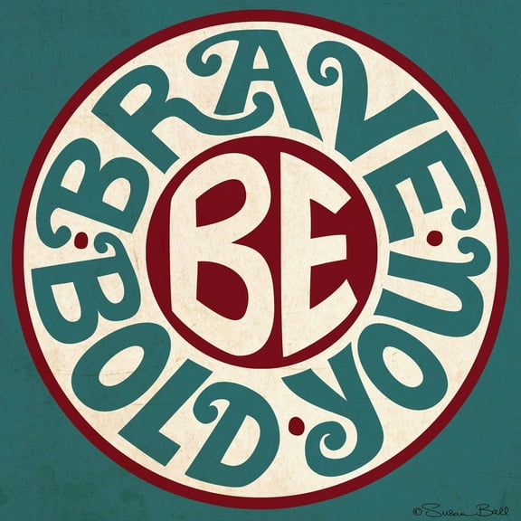 Great BIG Canvas | "Be You" Black Framed Print - 16x16