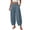 Navy, variant on Cmfcve Barrel Pants for Women Summer Casual High Waisted Balloon Pants Boho Baggy Beach Wide Leg Pants