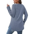 thumbnail image 2 of TEMOFON Sweaters for Women Fashion Long Sleeve Tops Pullover Crew Neck Casual Loose Sweaters, 2 of 5