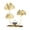 1, variant on Yihuala Gold Leaves Statues with Iron Art Sculptures Figurines Sculptures Desktop Ornament Home Decor