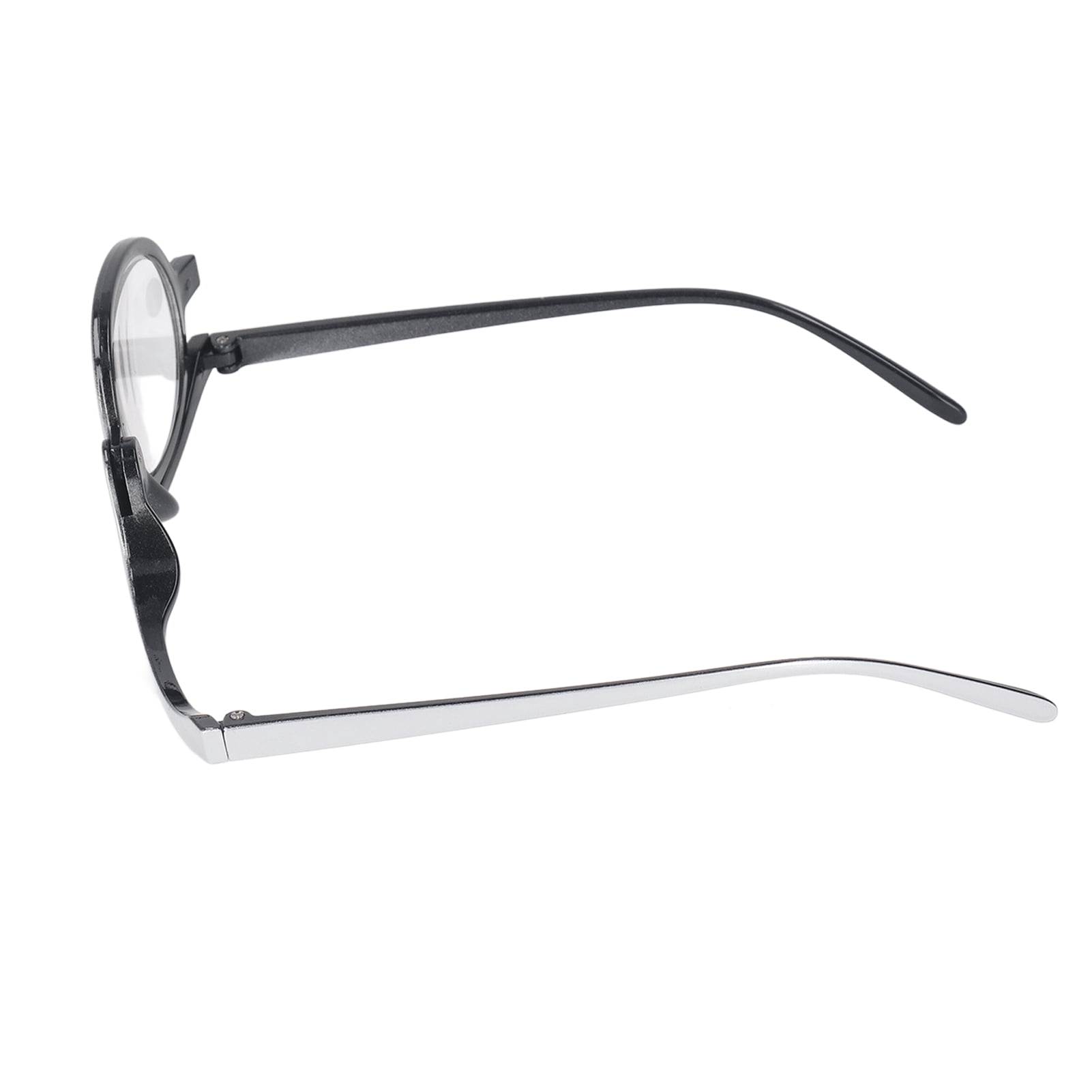 Makeup Reading Glasses Magnifying Makeup Glasses Single Flip Up Lens Cosmetic Women Reading Glasses with Eyeglass Case
