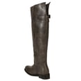 thumbnail image 3 of Breckelles Rider-82 New Women Crinkle Leatherette Round Toe Riding Thigh High Boot, 3 of 6