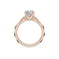 thumbnail image 2 of 2.15 Ct New Cushion Cut Moissanite Halo Ring for Wedding Gift Solid 18K Rose Gold Size 10.5 by Diamond-Capitals, 2 of 8