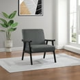 thumbnail image 6 of Weldon Armchair in Charcoal Fabric with Black Finished Frame, 6 of 6