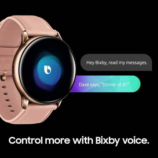 SAMSUNG Galaxy Watch Active 2 Aluminum Smart Watch (44mm) - Aqua Black - SM-R820NZKAXAR