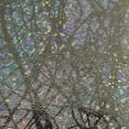 thumbnail image 4 of 4 Way Stretch Polyester Spandex Fabric Chaos Foggy Foil | Spandex Palace, 4 of 6