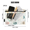 thumbnail image 3 of 2 Pack Flip Folders with Clear PVC Window Binder Pouches 3-Ring Binder Organizer for Office & Home Adorable Easter Eggs, 3 of 6
