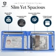 thumbnail image 4 of Slim RFID Men Wallets with Money Clip and 12 Cards Holder, 4 of 11