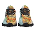 thumbnail image 5 of Fall Autumn Thanksgiving Pumpkin Thankful Grateful Blessed Shoes Sneakers for Women Men Black Size 9, 5 of 7