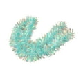 thumbnail image 2 of 6Ft Christmas Garland Shiny Foil Metallic Snowflake Xmas Tree Garland Glitter Hanging Christmas Tree Decorations for Fireplace Mantle Stairs Xmas Wedding/ Christmas Decoration Ribbon Blue, 2 of 7