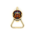 thumbnail image 1 of China Chinese Beijing Peking Pattern Beer Bottle Cap Opener Stainless Steel Key Chain, 1 of 3