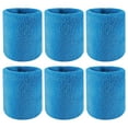 thumbnail image 1 of Wrist Sweatbands Tennis Wrist Bands Absorbent Sweatbands for Football Basketball Running, 1 of 6