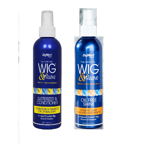DeMert Wig & Weaves Lusterizer & Conditioner with Oil Free Shine, 8 fl.oz