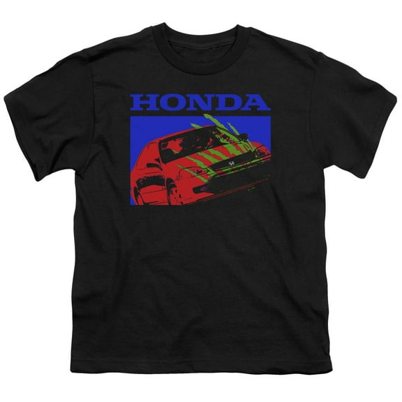 Honda Civic Bold S/S Youth 18/1 T-Shirt Black