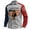 001Gray, variant on Hogleaql 4th Of July Hawaiian Shirts for Mens 4th Of July American Flag Print Short Sleeve Patriotic Shirt Collared Button Trendy Hawaiian Workout Shirts for Men Khaki 2XL
