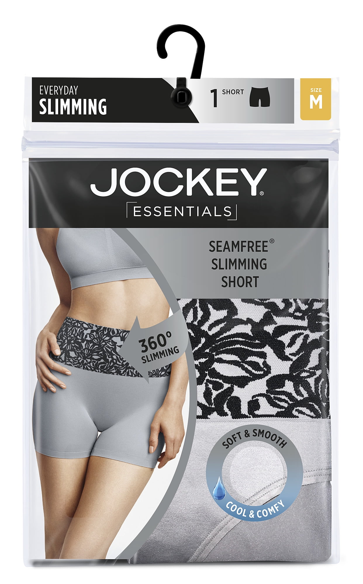 Jockey Essentials Womens Slimming Short, Cooling India