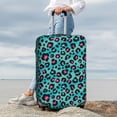 thumbnail image 7 of Fuzoiu Leopard 1 Print Suitcase Cover,Washable Luggage Covers for Suitcase,Elastic Luggage Protector Cover,Scratch Resistant Travel Suitcase Covers-Medium, 7 of 7