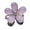 Purple#157, variant on Momihoom Crystal Flower Hair Claws For Women Hair Barrettes Jaw Clip Sweet Color Hair Clip Girl Hair Accessory