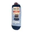 thumbnail image 3 of MUK LUKS Women's Cozy Slipper Sock with Pom, 1-Pack, OSFM, 3 of 7