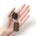 thumbnail image 5 of Goofa Squirrel Gathering Nuts Printed Rectangular Metal Keychain Bag Charm Floral Charm for Purse Keys Metal Keyring Gift for Women Accessories, 5 of 7