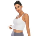 thumbnail image 6 of Women Sling Tube Top Wrapped Chest Female Vest with Pads Tank Yoga Bras, 6 of 8