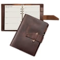 thumbnail image 1 of Planner Nekmit Leather A5 2025-2026, recargable mensualmente y semanalmente, 1 of 6