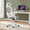 Gray, variant on Ergonomic Office Chair, Mesh Chair with High Back, Lumbar Support, Headrest and Flip-up Armrests, Rolling Work Swivel Task Chairs for Home Office, Black