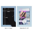 thumbnail image 5 of Grooved 5 in. x 7 in. Blue Picture Frame (Set of 2), 5 of 8