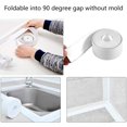 thumbnail image 2 of Sello de silicona blanco para baño, cinta de sellado para cocina o baño, cinta autoadhesiva a prueba de moho y fugas adecuada para muchas ocasiones esquí esquí Gafas de esquí, 2 of 5