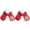 RED A, variant on Christmas Pet Anti Socks for Dogs Cats, Cotton Paw Protector Socks with , Paw Bottom Indoor Wear Pet Foot Cover, Warm Pet Booties for Xmas Party Home Floor, Free Dog Cat Christmas Accessory