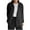 Black, variant on hotojiny Womens Tops Casual Long Sleeve Cotton Linen Fall Coat Lightweight Loose Fit Button down Outwear with Pocket