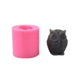 thumbnail image 2 of 3D Owl Silicone for Making Candle,Handmade Soap,Plaster,Home Decor, 2 of 8