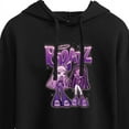 thumbnail image 3 of Bratz - Purple Power Dolls - Juniors Cropped Pullover Hoodie, 3 of 5