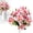 Pink, variant on Fake Lilies,Uv Resistant Artificial Flowers,Cemetery Memorial Bouquet,Fake Outdoor Flowers,Faux Floral Arrangement,Durable Grave Decoration,Hanging Window Box Garden Porch Table Centerpiece Decor