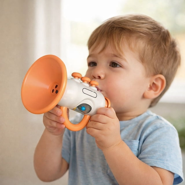Loudspeaker Baby Whistle Musical Instrument Harmonica Baby Mini Tool Children's Tool