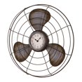 thumbnail image 4 of LaCrosse 404-3942 16.5" Metal Fan Quartz Analog Clock, Gray, 4 of 10