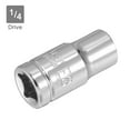 thumbnail image 3 of 2Pcs 1/4-inch Drive E8 Torx Shallow Socket, Cr-V Steel, 3 of 4