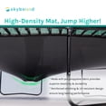thumbnail image 4 of Skybound Kids Indoor and Outdoor Bungee Cord Trampoline with Enclosure, Green, 134 lbs, 4 of 10