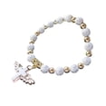 thumbnail image 3 of Pulsera con ,Pulsera Ángel Niña,Pulsera de redondas Favor de fiesta Joyas de mano,Pulsera Primera Comunión dedicatoria regalo,Pulsera Bautizo Iglesia jinwen Pulsera con cuentas, 3 of 7