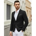 thumbnail image 2 of COOFANDY Mens Casual Blazer Suit Jackets Slim Fit One Button Sport Coats Lightweight Business Sports Jackets, 2 of 5