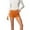Orange, variant on Daznico Bodycon Shorts High Glitter Sequins Stretchy Lifting Party Clubwear Summer Mini Short Pants,Mardi Gras Clothing,M